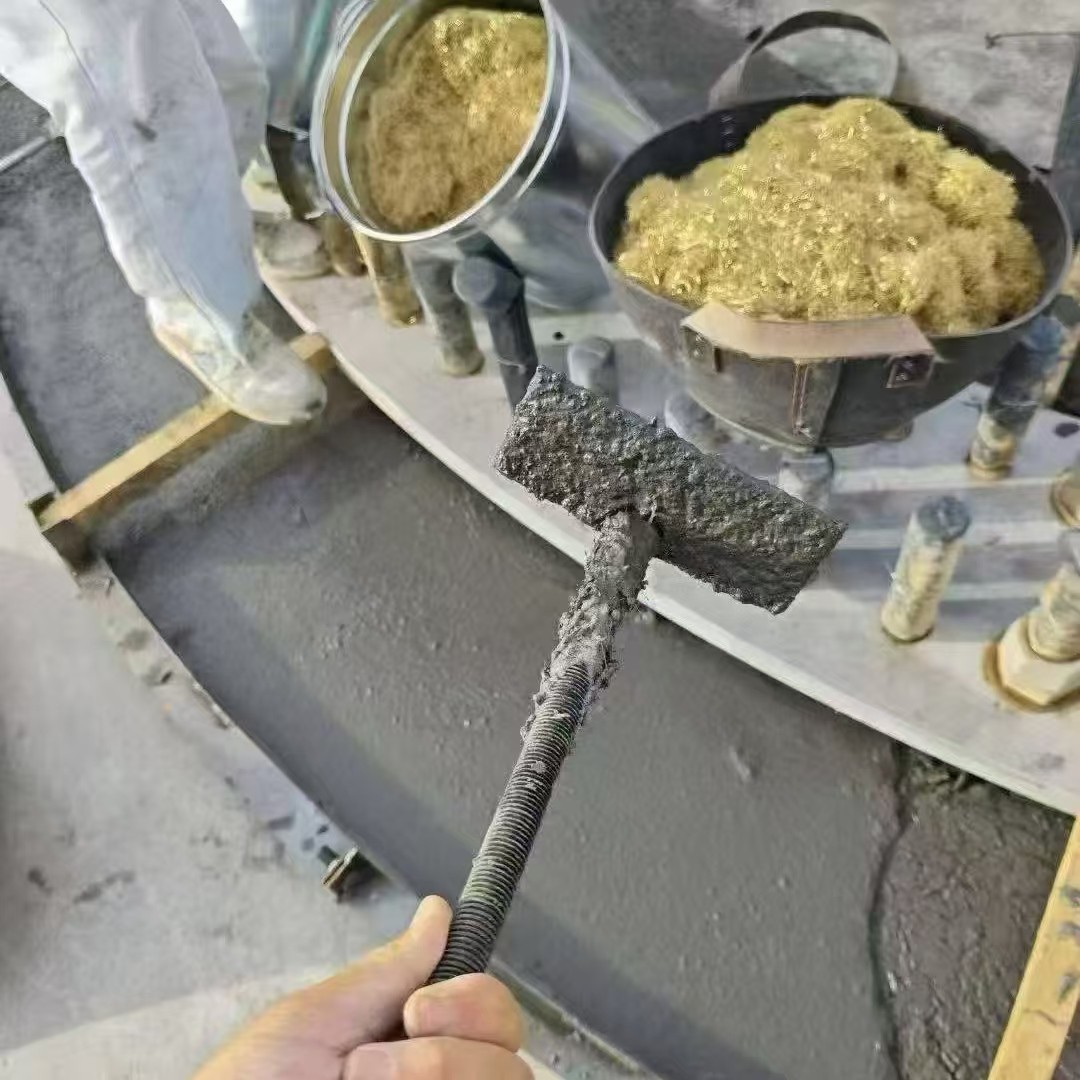 房山C120钢纤维高强无收灌浆料 轧机压缩机汽轮机发电机锻压设备底座灌浆材料